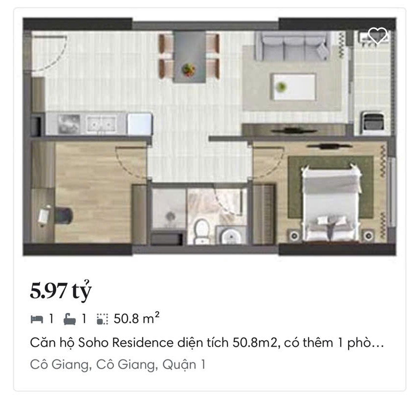 Căn Hộ Soho Residence